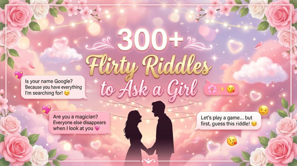 flirty riddles to ask a girl