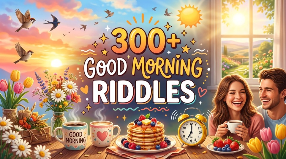 good morning riddles