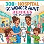 hospital scavenger hunt riddles
