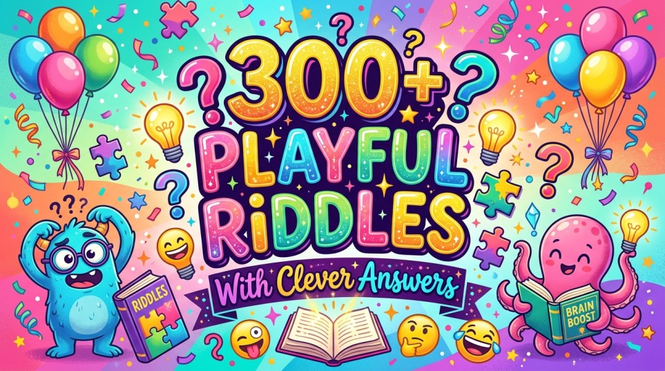 playful riddles with clever answers