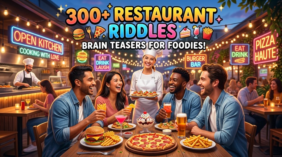 restaurant riddles