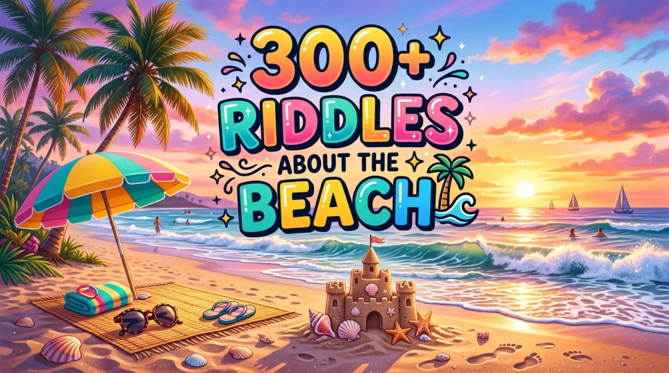 riddles about the beach
