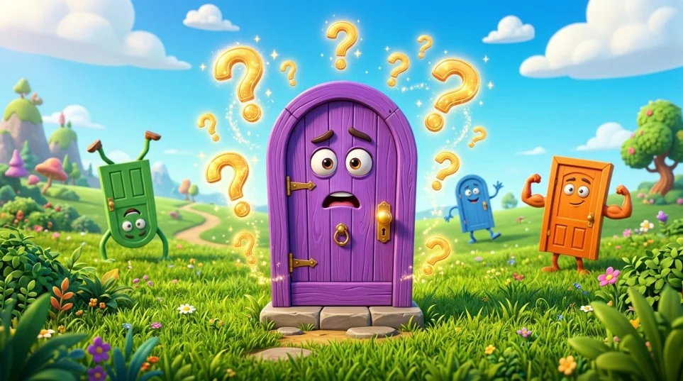 Scary Door Riddles