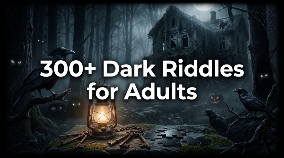 dark riddles for adults