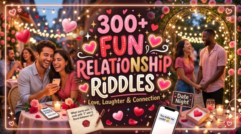 fun relationship riddles