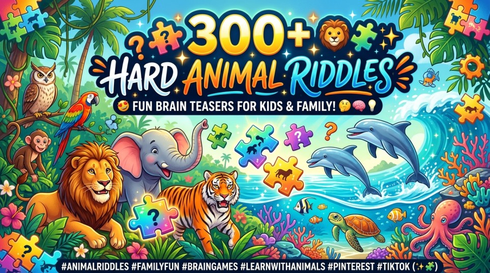 hard animal riddles