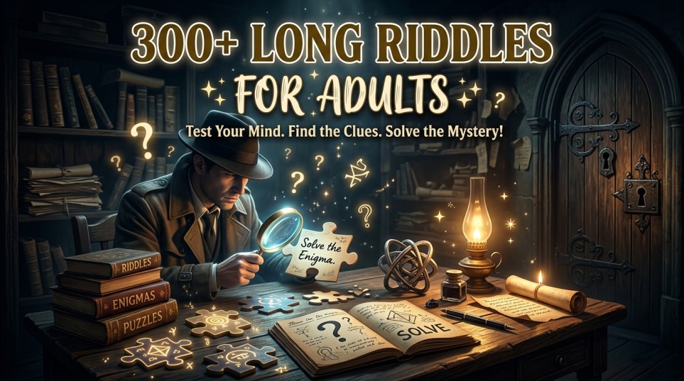 long riddles for adults