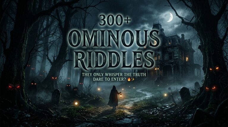 ominous riddles