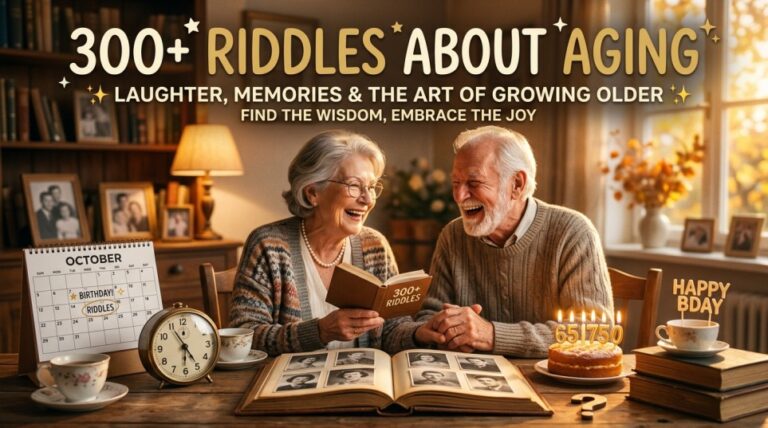 riddles about aging