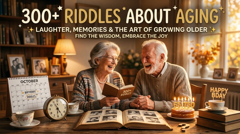 riddles about aging
