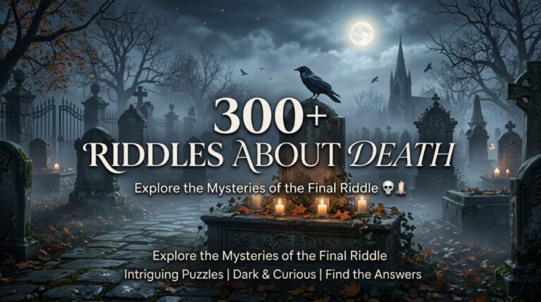 riddles about death