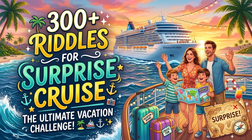 riddles for surprise cruise