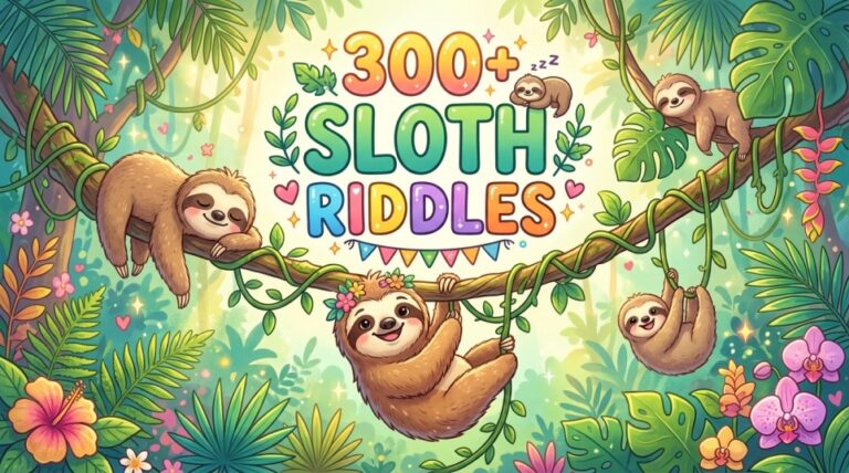 sloth riddles