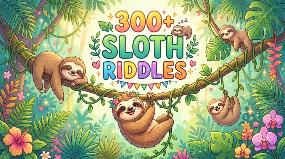 sloth riddles