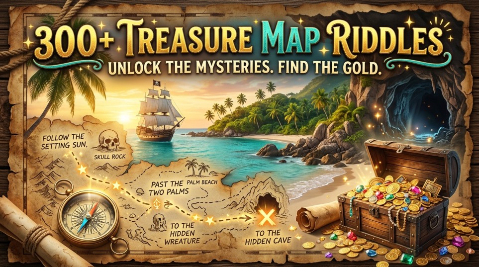 treasure map riddles