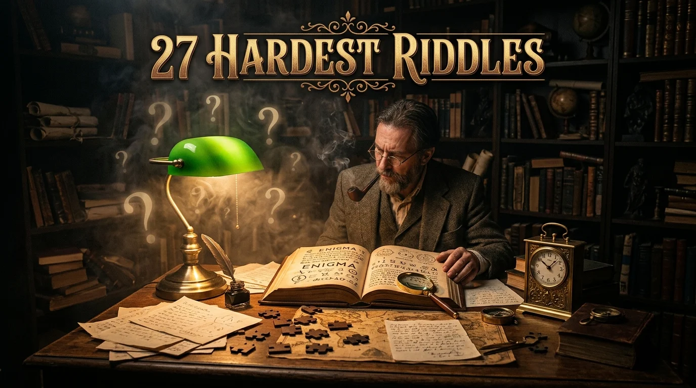 27 hardest riddles