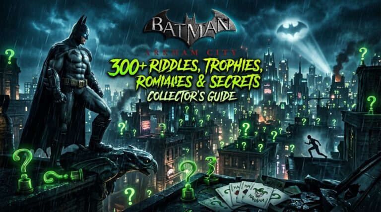 batman arkham city riddles