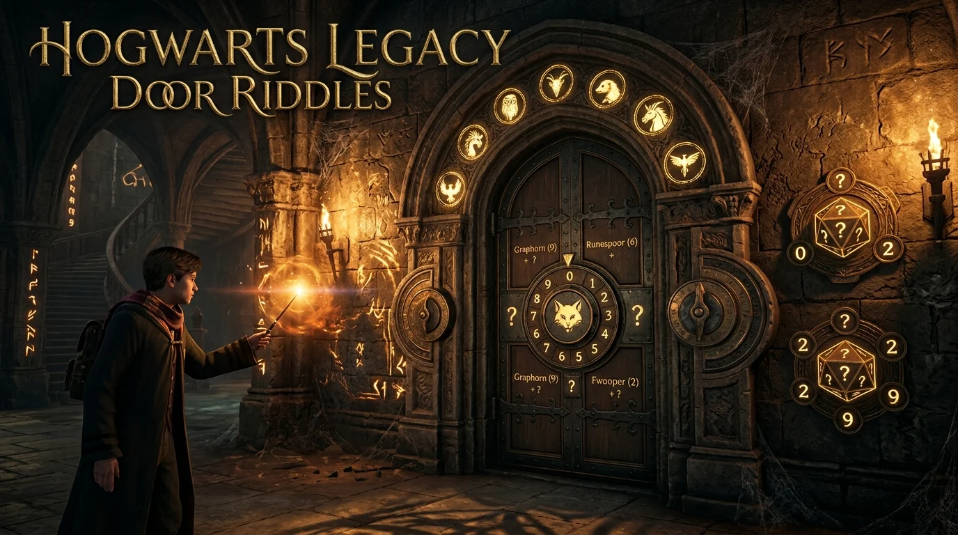 door riddles hogwarts legacy