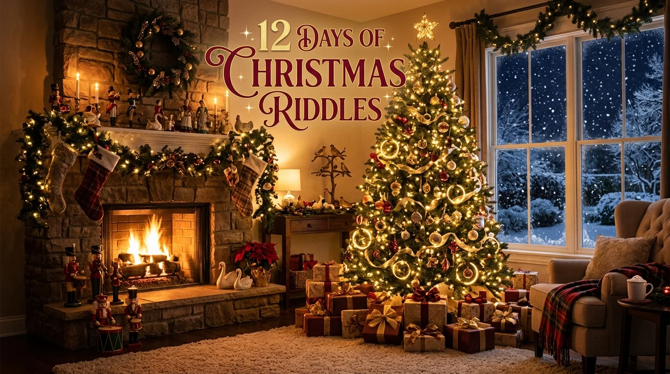 12 days of christmas riddles