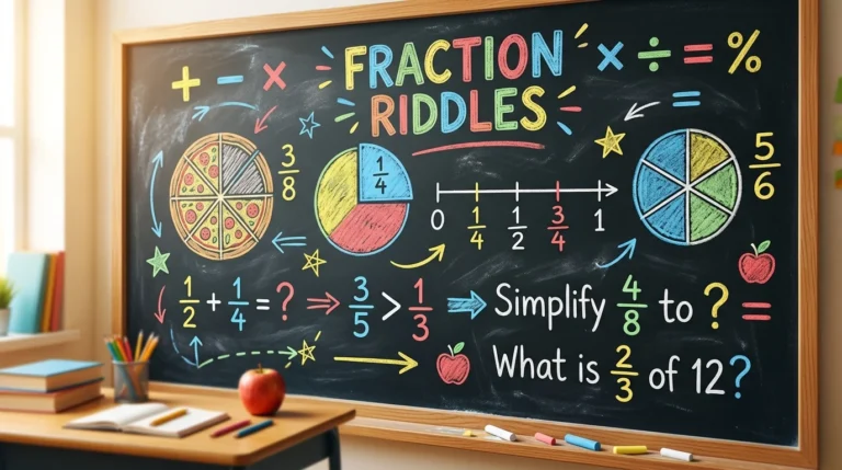 fraction riddles