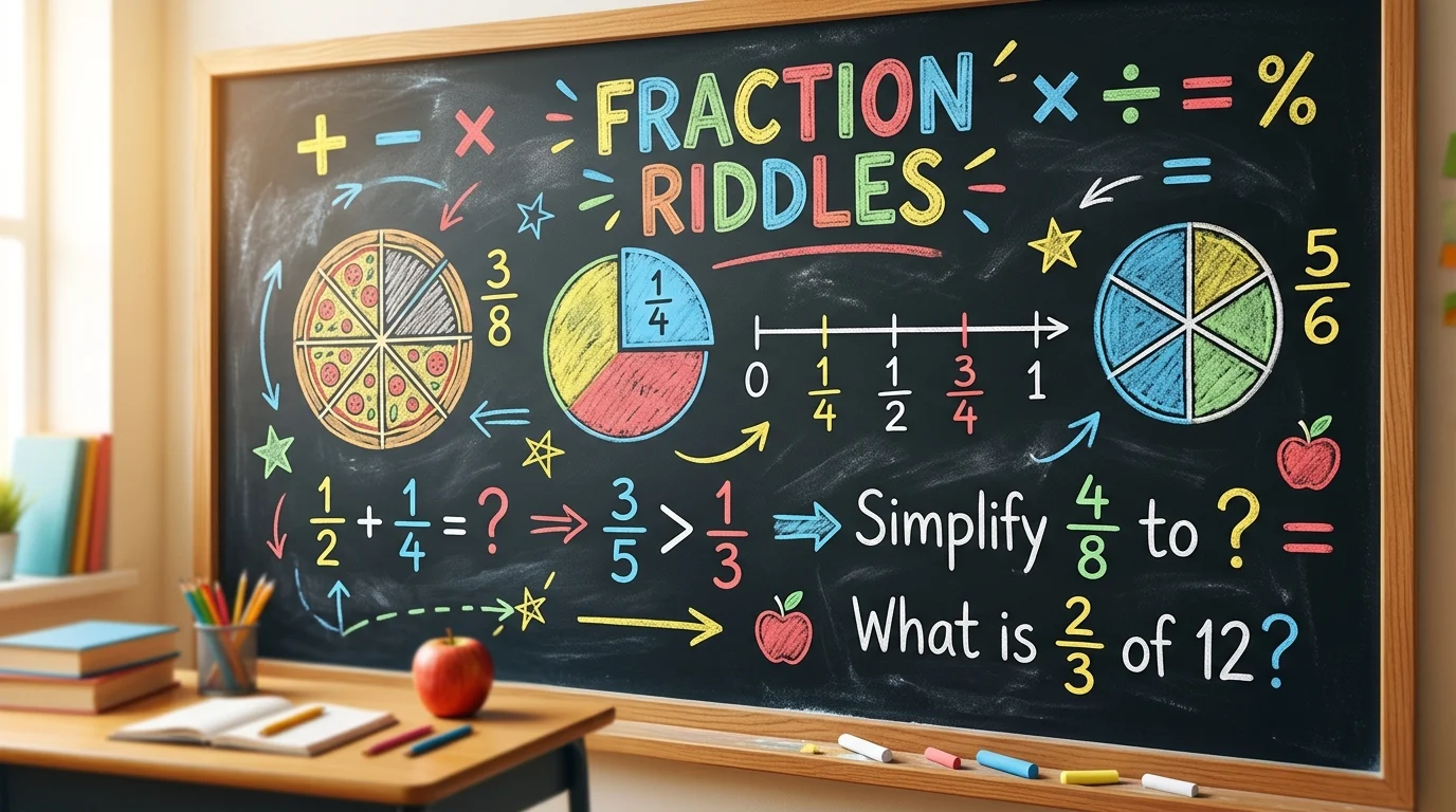 fraction riddles