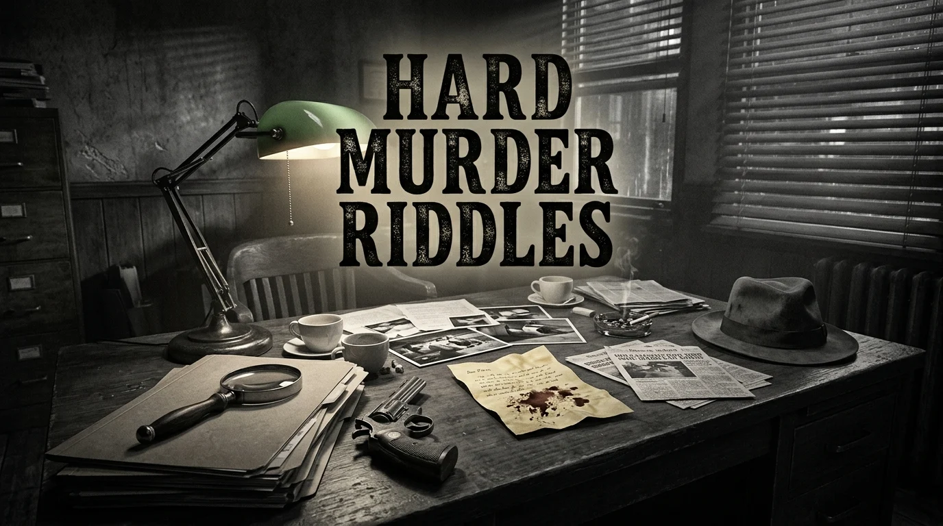 hard murder riddles