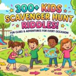 kids scavenger hunt riddles