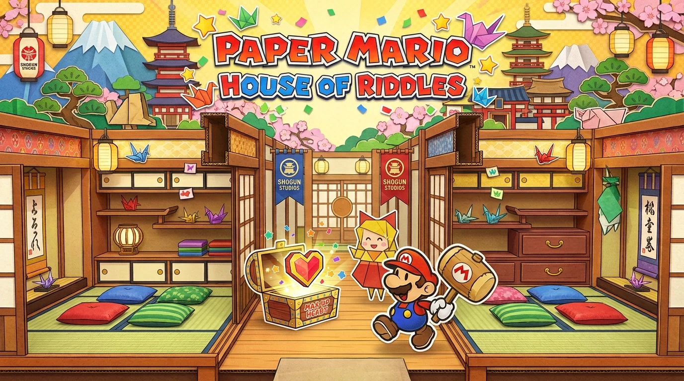 paper mario house of riddles