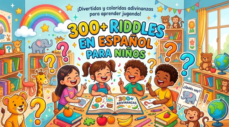 riddles en español para niños