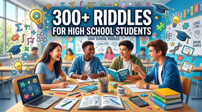 riddles for high school students