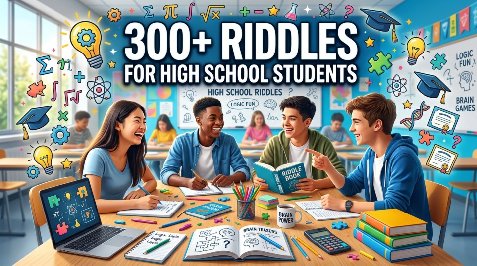 riddles for high school students