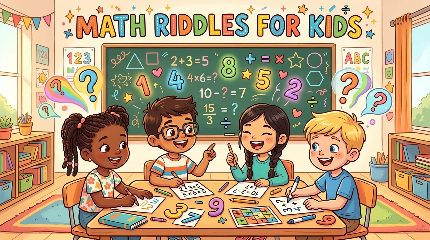 riddles for kids math