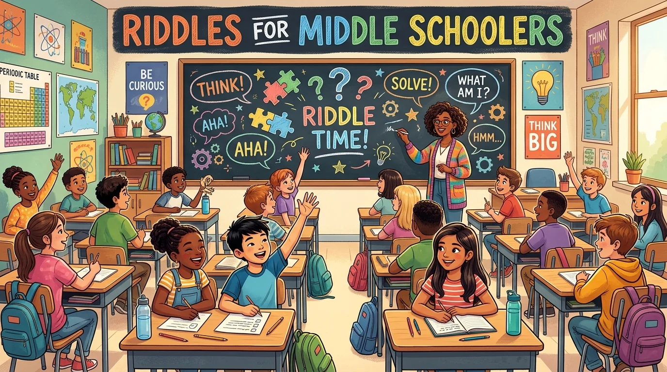 riddles for middle schoolers