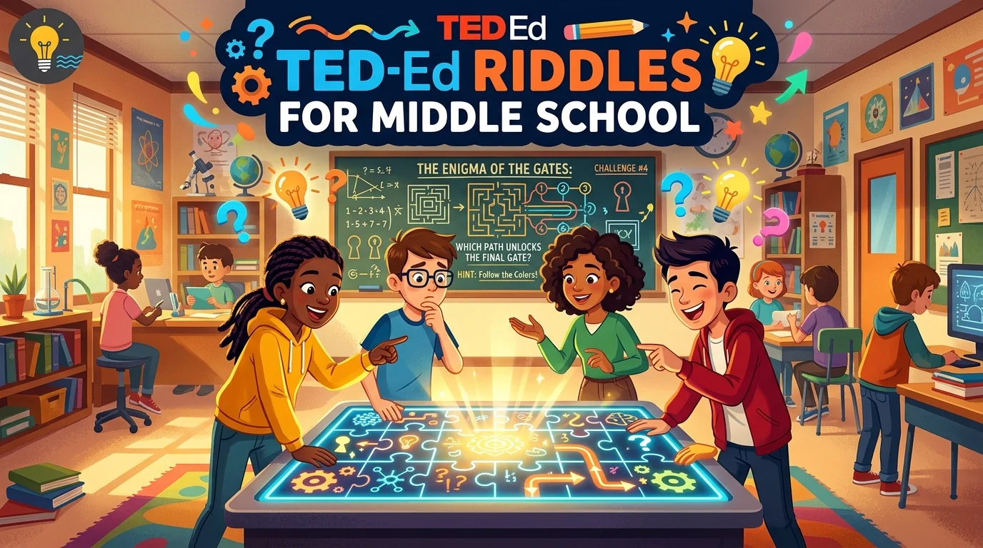 ted ed riddles for middle school