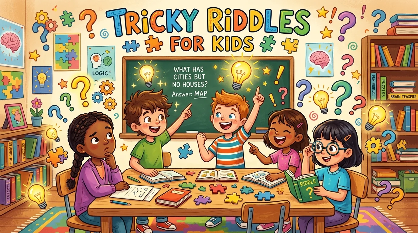 tricky riddles with answers for kids