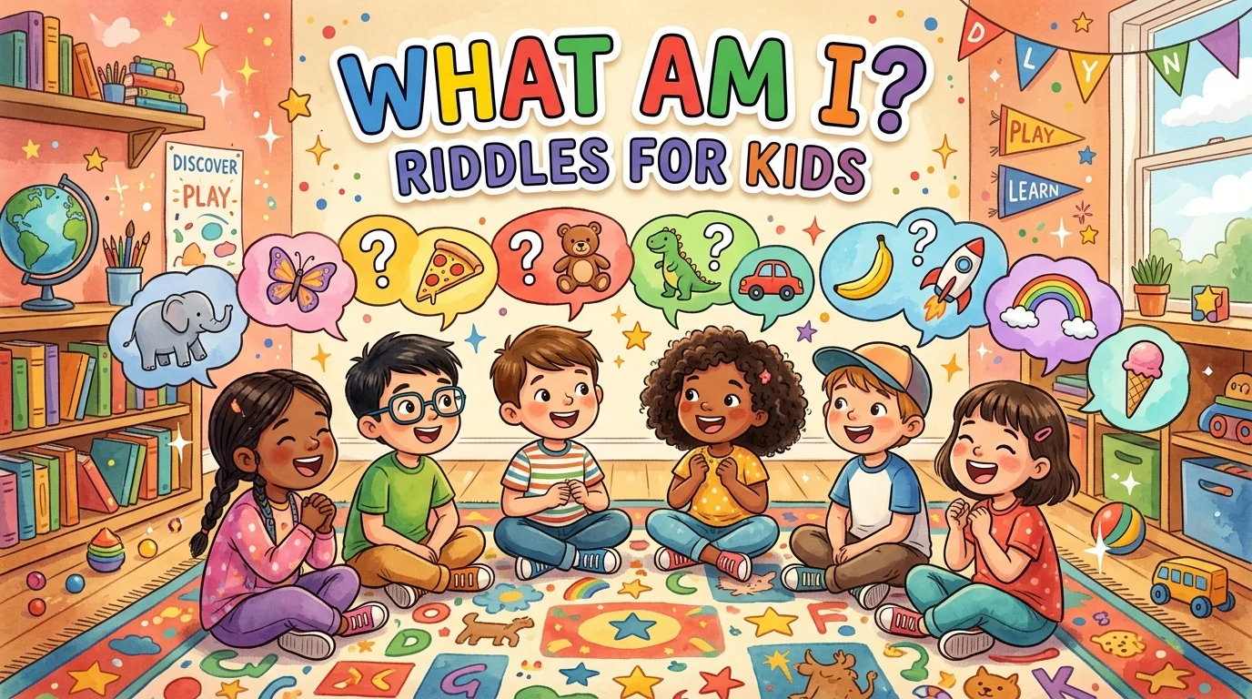 what am i riddles with answers for kids