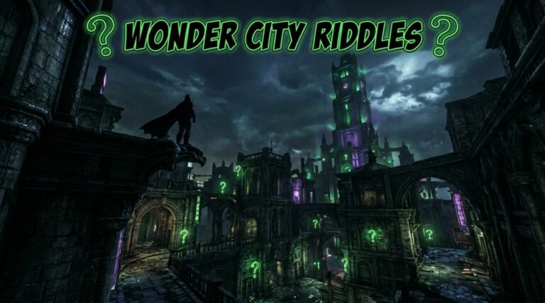 wonder city riddles