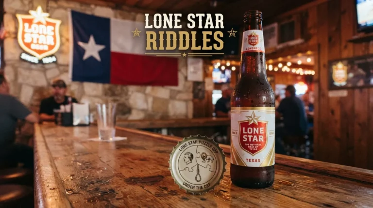 lone star bottle cap riddles answers
