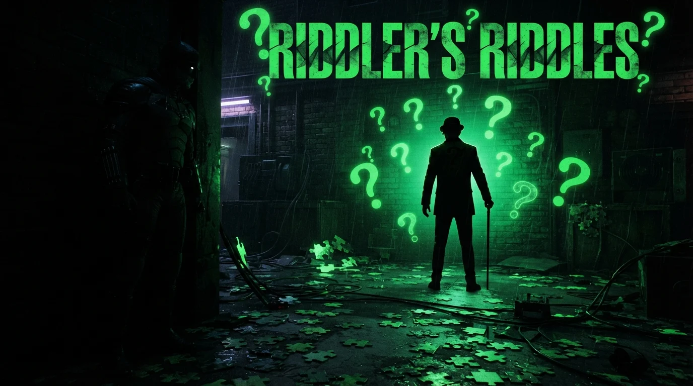 riddler's riddles with answers
