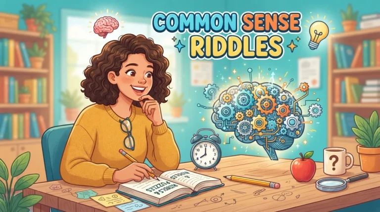 common sense riddles