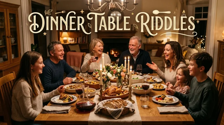 dinner table riddles