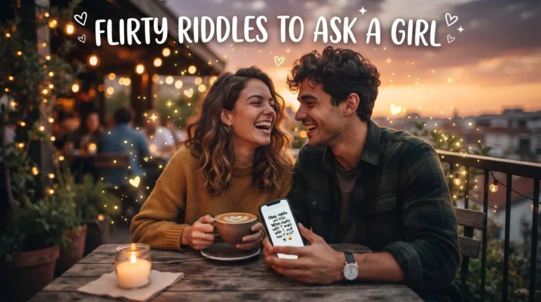 flirty riddles to ask a girl