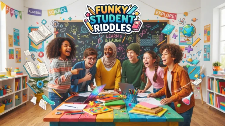 funky student riddles