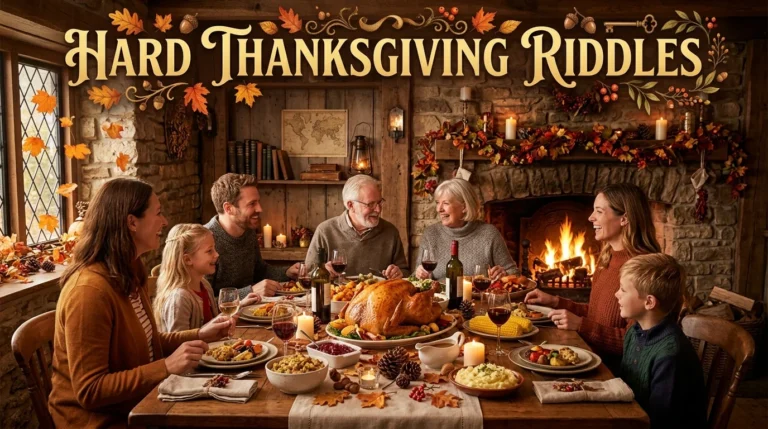 hard thanksgiving riddles