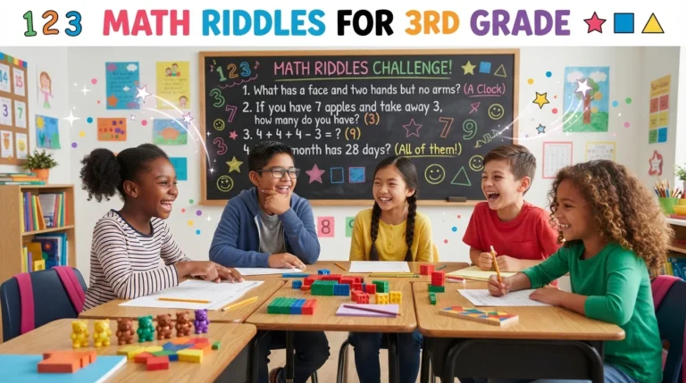 math riddles 3rd grade