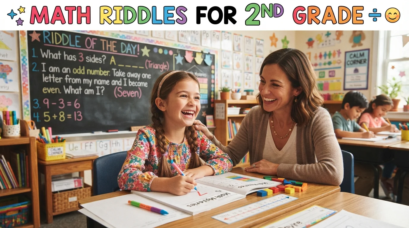 math riddles 2nd grade