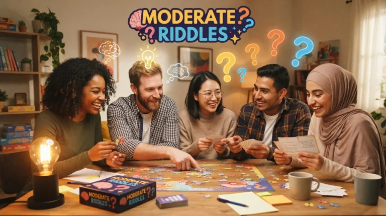 moderate riddles