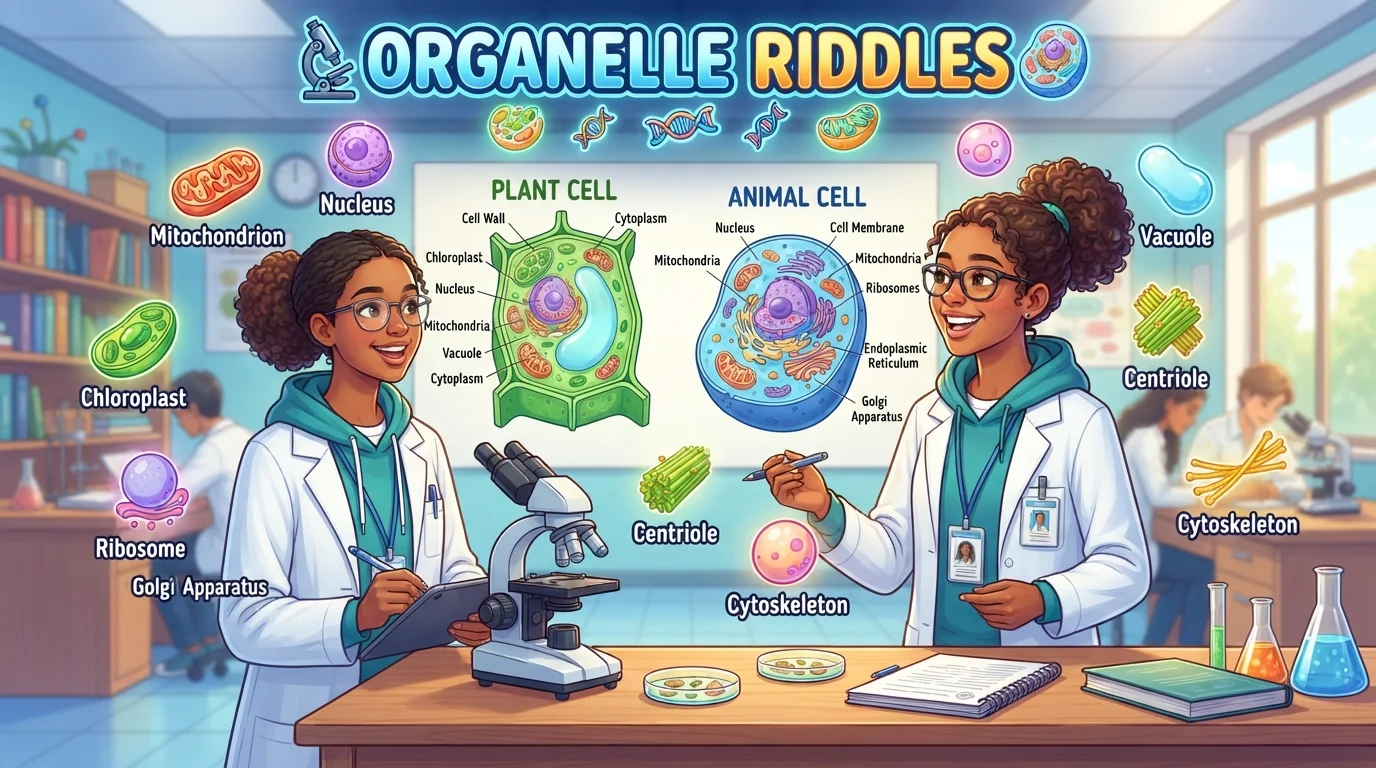 organelle riddles answer key