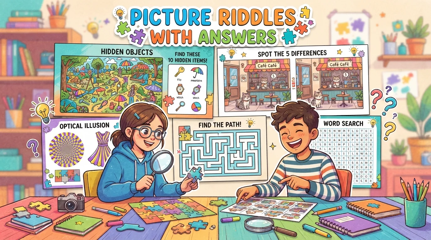 picture riddles with answers
