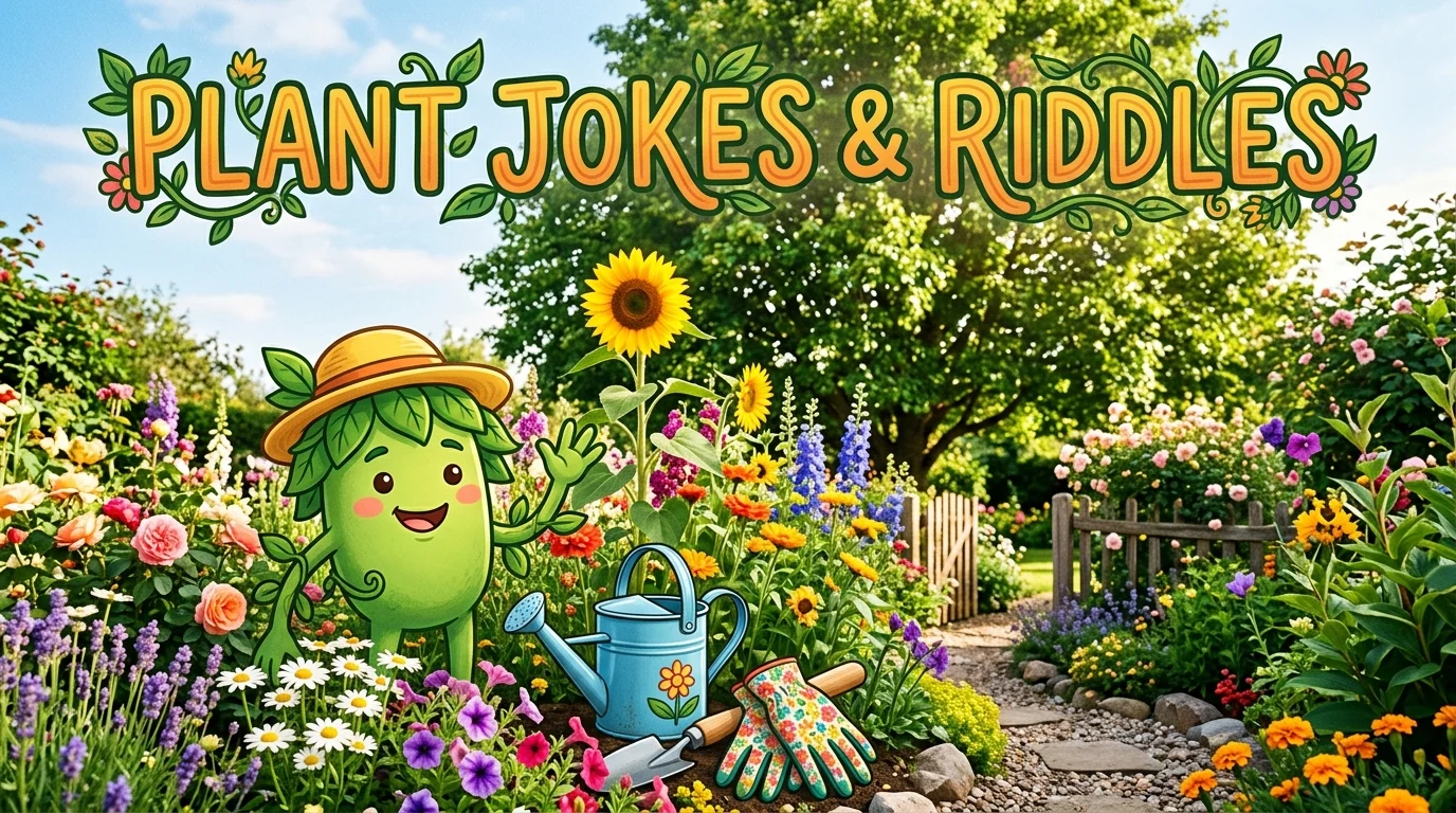 plant jokes and riddles